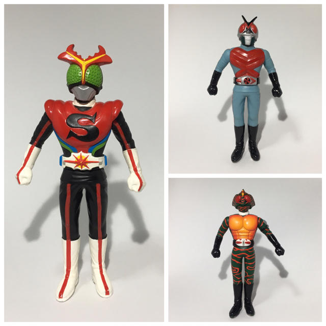 仮面ライダー フィギュア 昭和レトロ 食玩 特撮 怪人 可動 アクション