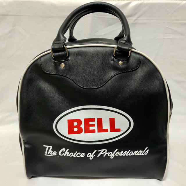 ☆新品 BELL ベル 本革 ヘルメットバッグ 黒 ◇輸入品 レザーバッグの