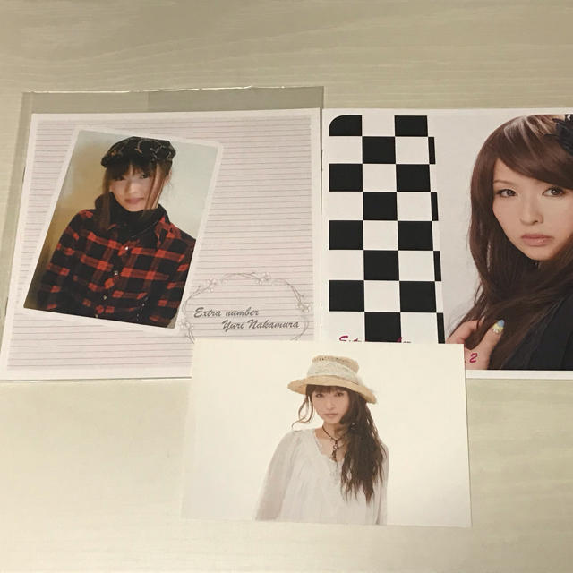 GARNET CROW 別冊中村由利2冊とポストカードの通販 by ジョニー's shop