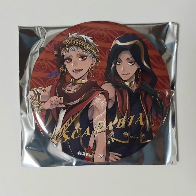 ツイステ プラチナジャケット 缶バッジ カリム50 ディズニー