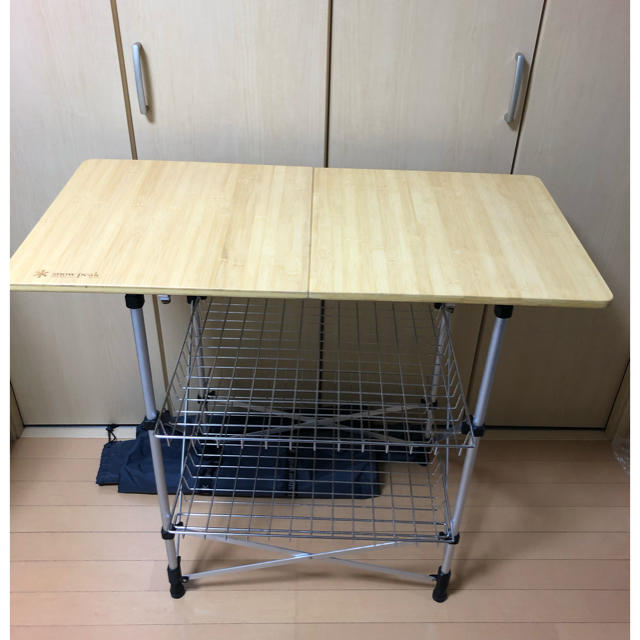 スノーピーク snow peak フィールドキッチンテーブル竹