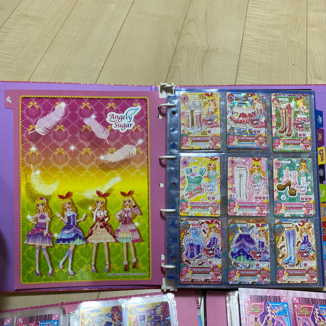 アイカツカードまとめ売り ファイル付き アイカツカードまとめ売り