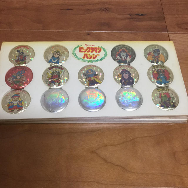 ビックリマン バッジセット A賞14枚5セット ニッスイ ビックリマン