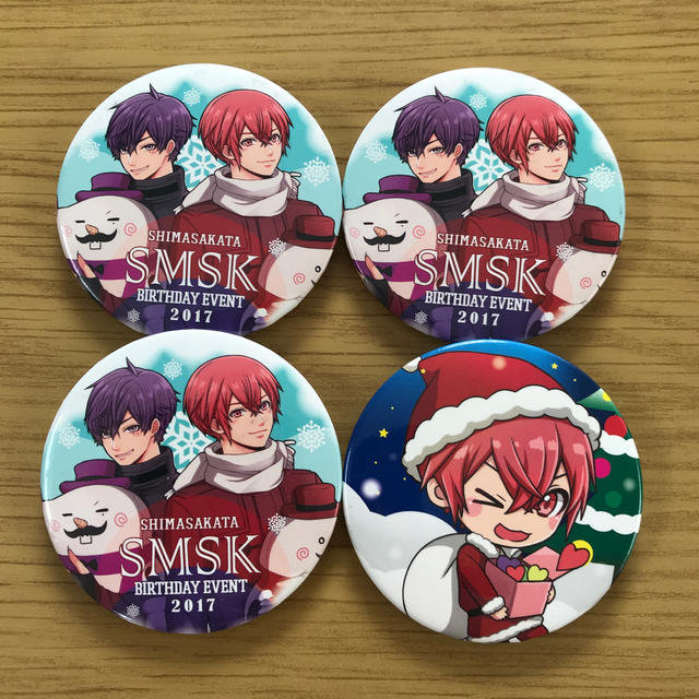 本日まで あほの坂田 シクレ サイン 浦島坂田船 となりの坂田 缶バッジ