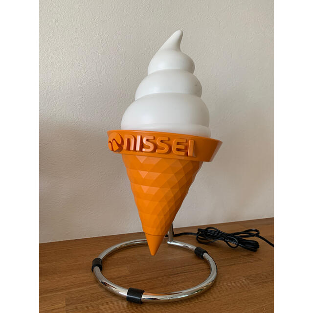 NISSEI/日世 ソフトクリームライト ディスプレイ 緑・抹茶□日世の