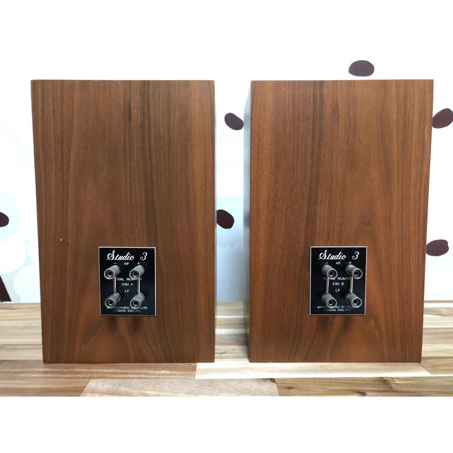 美品Rogers Studio 3 スピーカー ブラウン Rogers Studio3の仕様
