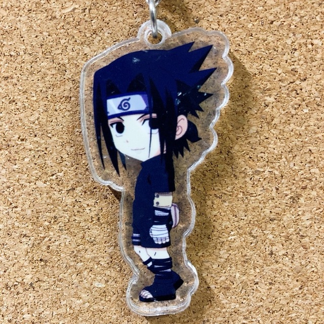 NARUTO-ナルト】うちはサスケ ver.D【アクリルキーホルダー】の通販 by