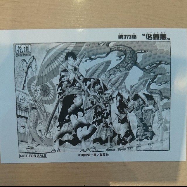 ワンピース 扉絵ブロマイド 第482話