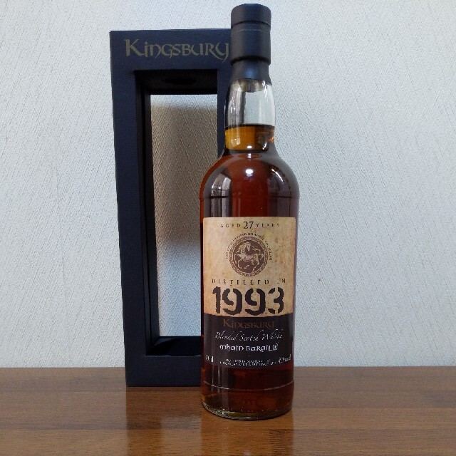 キングスバリー メインバライル 1993 27年 45% 700ml