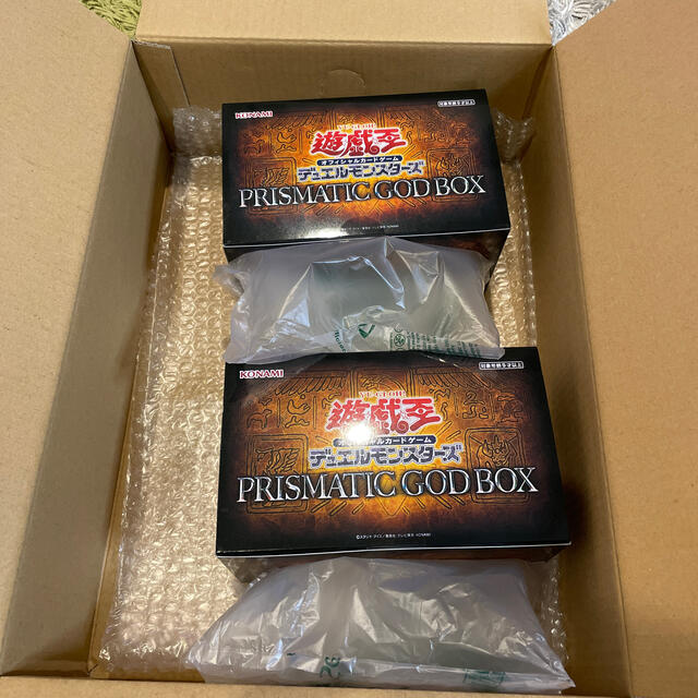 遊戯王 PRISMATIC GOD BOX 2箱セット 新品未開封 遊戯王 PRISMATIC GOD