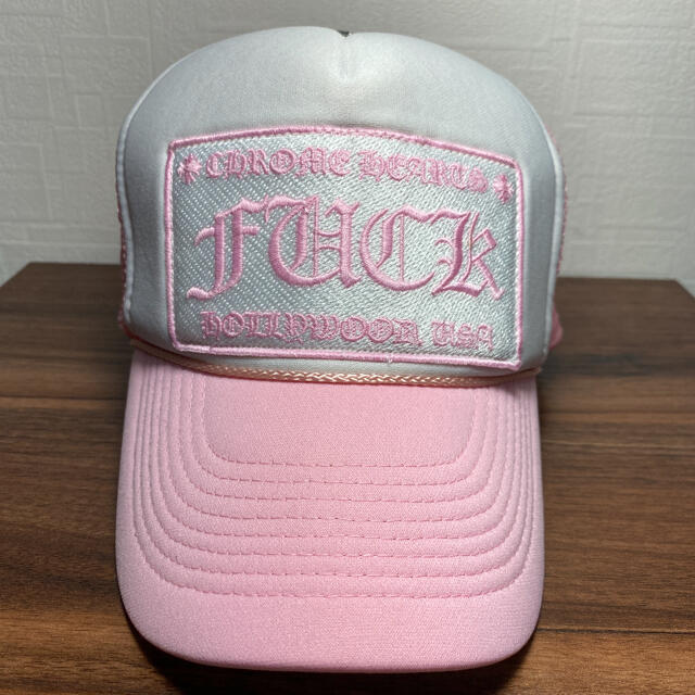 クロムハーツ メッシュキャップ ピンク