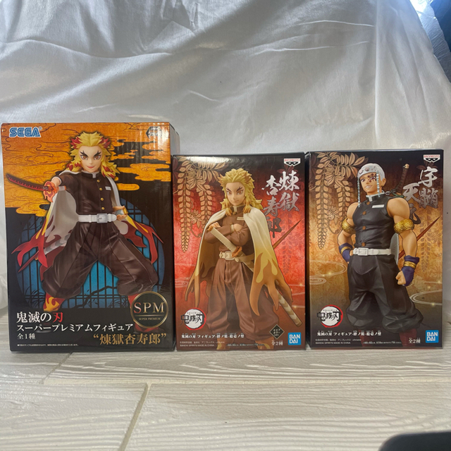 鬼滅の刃 フィギュア 宇髄 天元 煉獄 杏寿郎