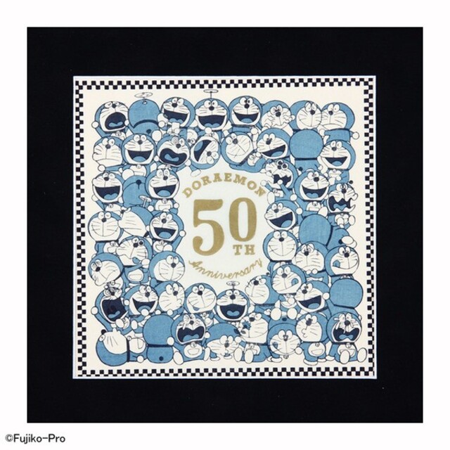 新品未使用】ドラえもん浮世絵木版画50th Anniversary ドラえもん