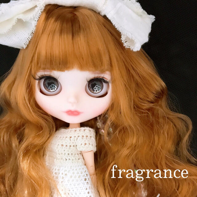 アイシードール カスタムドール ブライス 白肌 ベージュパープルmix