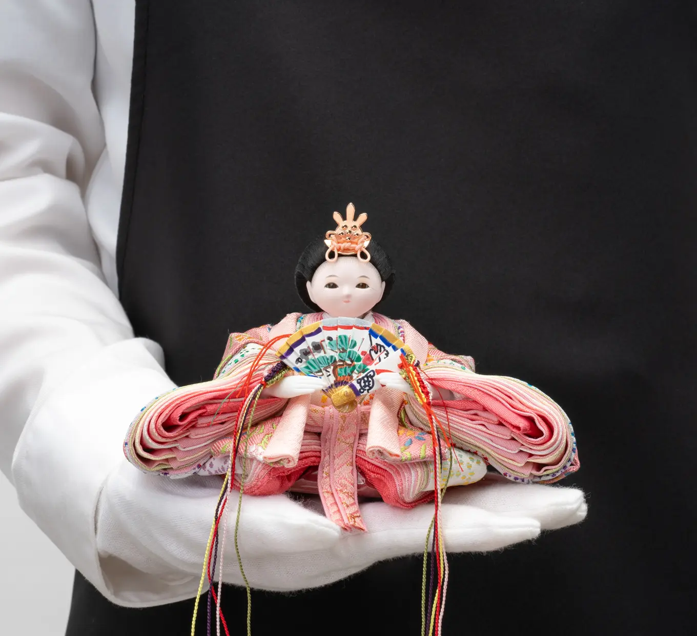 雛人形「あいあい 衣装着・立涌に小花（梅）（WEB限定）」｜雛人形の