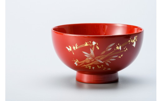 超希少江戸末期 明治初期 桜井漆器 沈金 椀 10客 セットです。