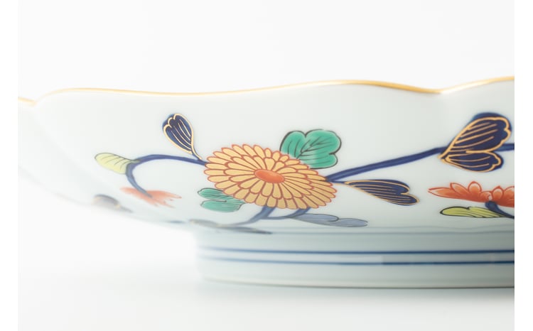 有田焼 琳派古伊万里様式 盛皿(小) 大皿1枚 賞美堂本店 - 佐賀県NPO