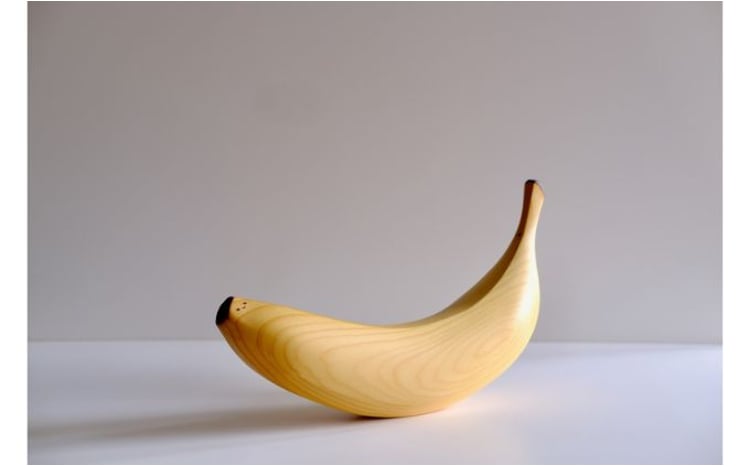 木工yamagen Banana 【木のバナナ 無垢 木 インテリア】 - 長野県