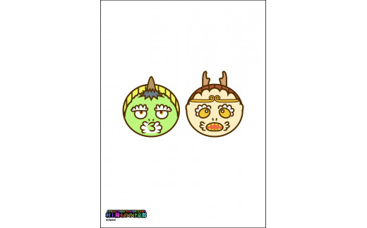 村上隆 もののけ 京都 トレカスリーブ（風神雷神フェイス） [ 京都