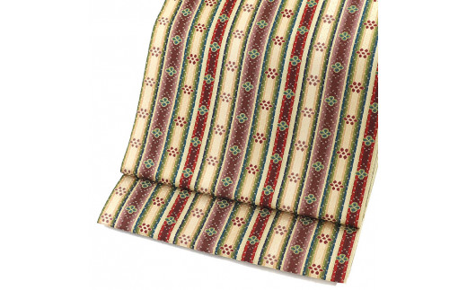 龍村美術織物】経錦テーブルセンター3号（花鳥梅花文錦） - 京都府京都