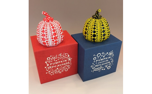 直島限定BOX 草間彌生 カボチャ オブジェ 直島限定BOX 草間彌生