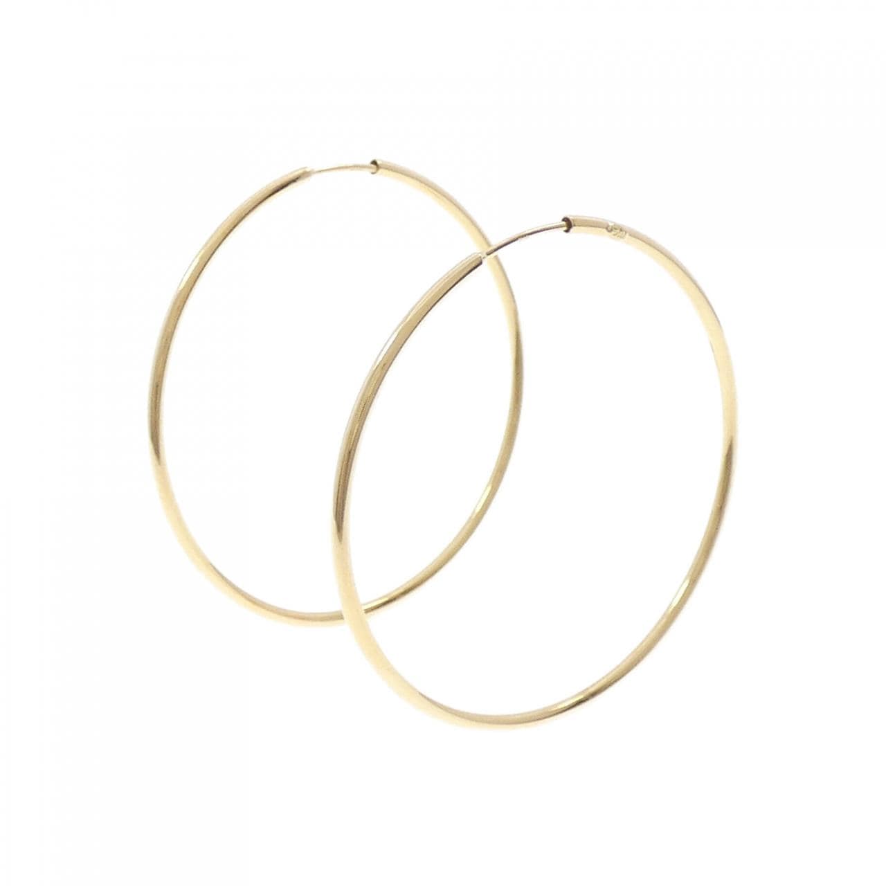 コメ兵｜スタージュエリー K18YG フープ ピアス｜スタージュエリー