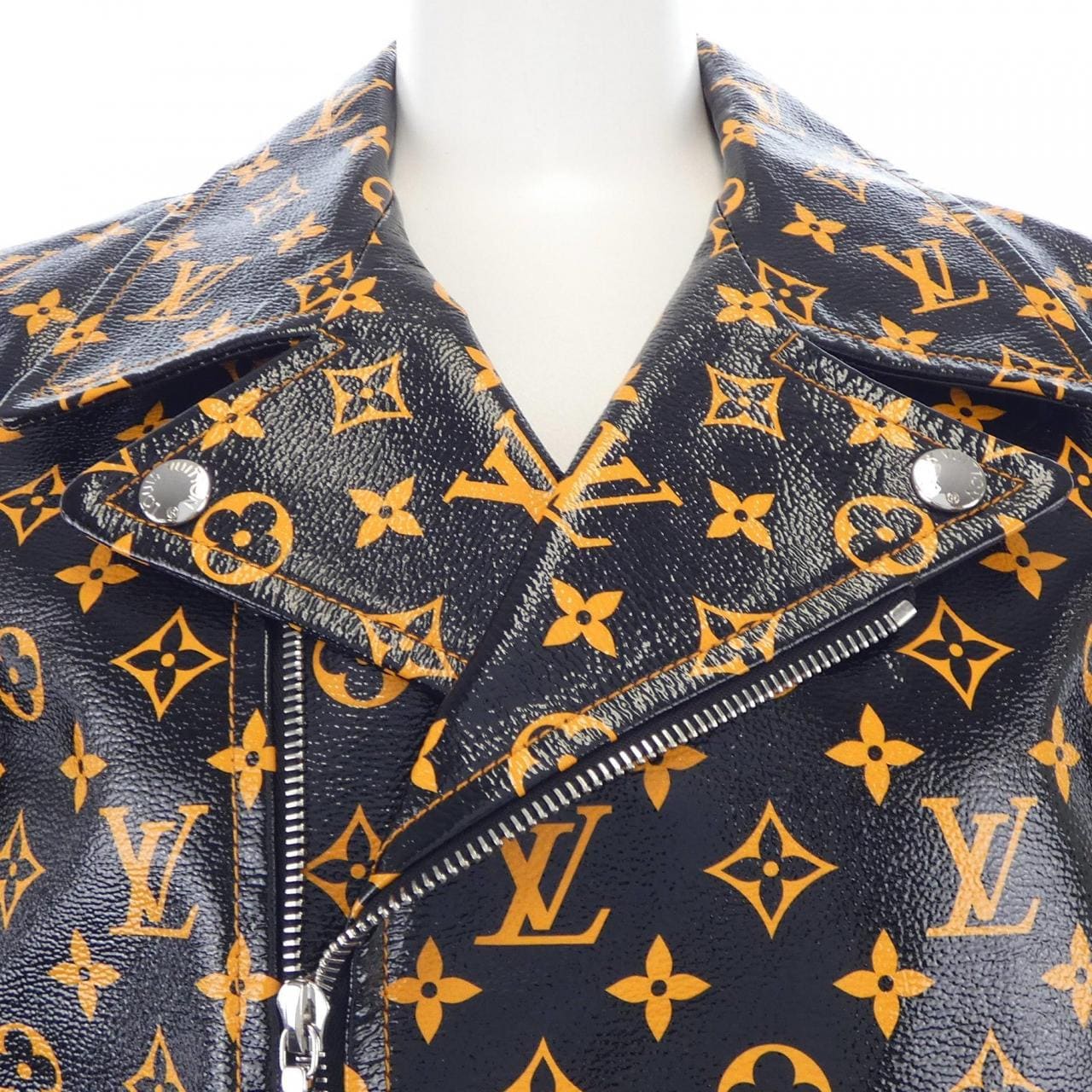 コメ兵｜ルイヴィトン LOUIS VUITTON レザーライダースジャケット