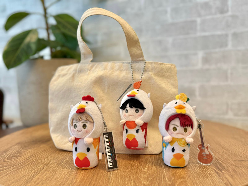 ミセスグリーンアップル からあげクン キーチェーン 3個セット