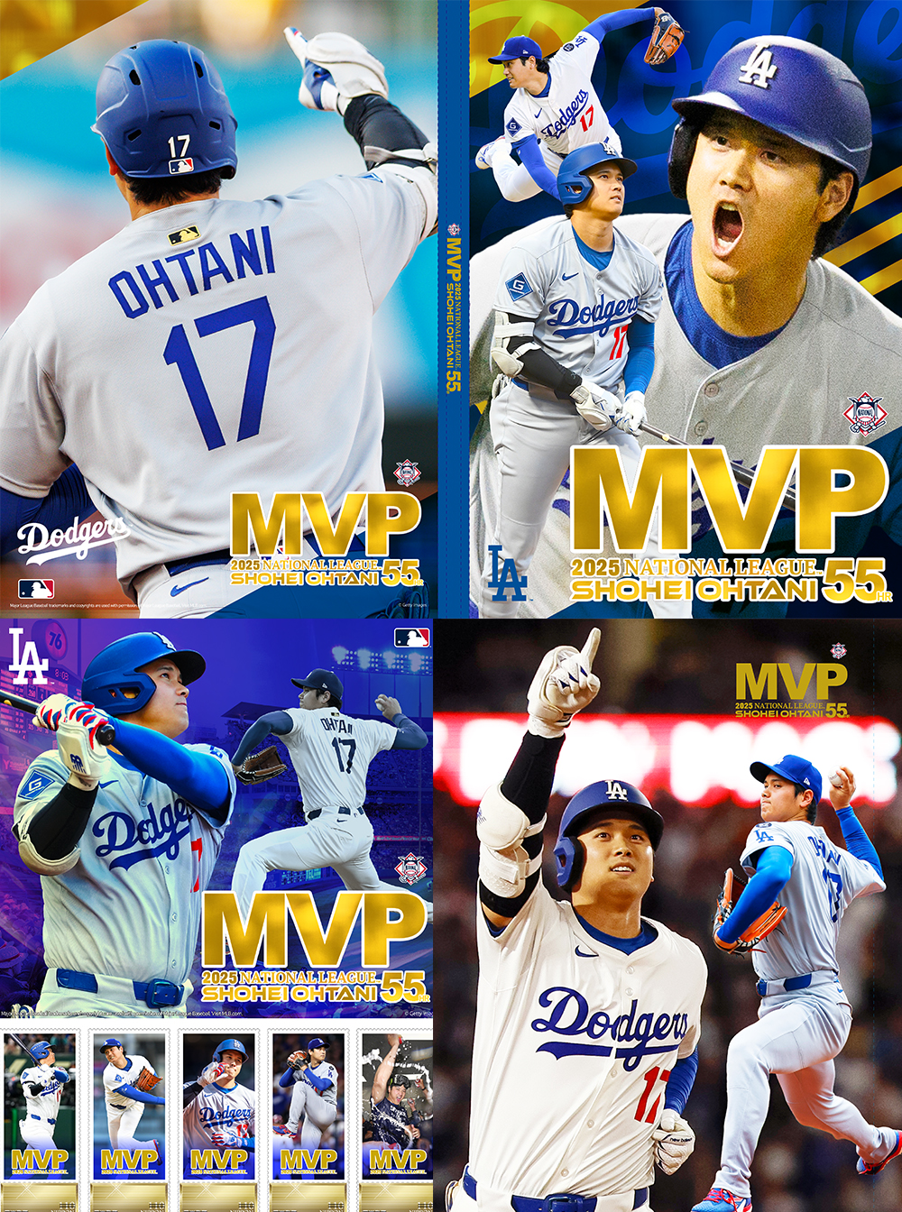 2025 NL MVP受賞記念 大谷翔平 プレミアムフレーム切手セット 2次受付