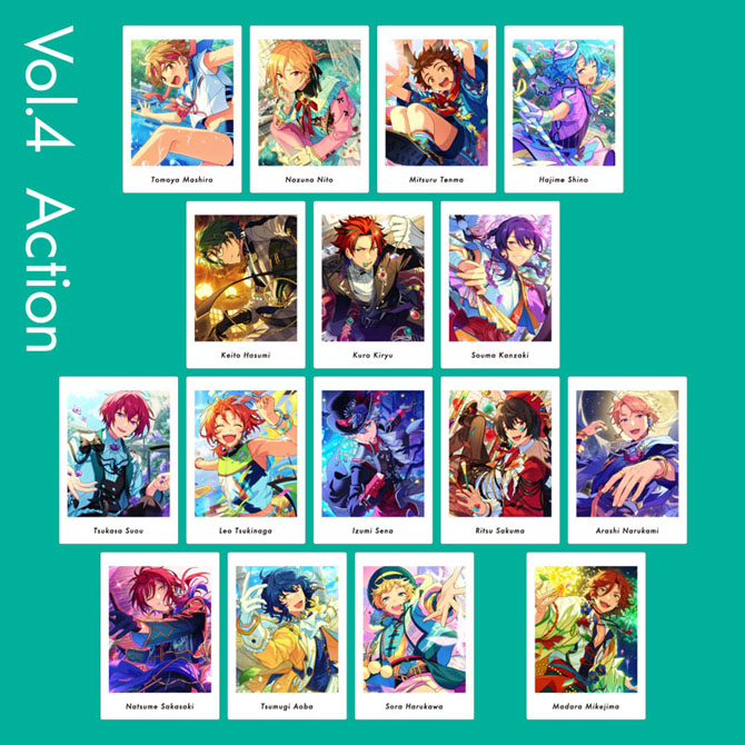 あんスタ ぱしゃっつ vol.4 action 影片みか 600枚セット あんさんぶる