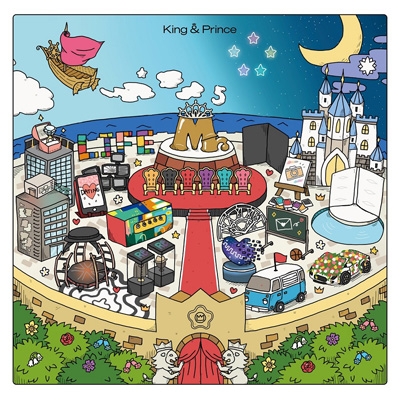 King&Prince 初のベストアルバム 【Mr.5】 3形態セット 3形態同時購入