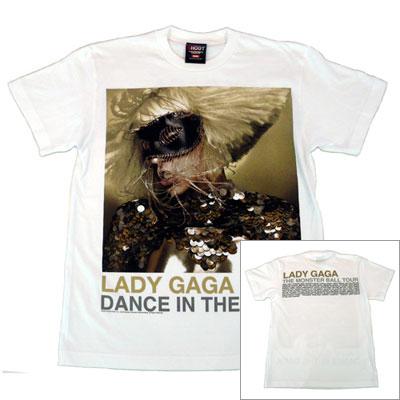 M サイズ LADY GAGA レディー・ガガ Tシャツ 踊るか死ぬか Lady Gaga T