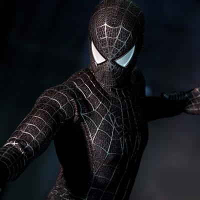 Movie Masterpiece 1 / 6 Figure: スパイダーマン3(ブラック