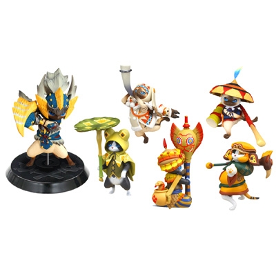 モンハン アイルー スタンダードフィギュア 15点セット モンハン