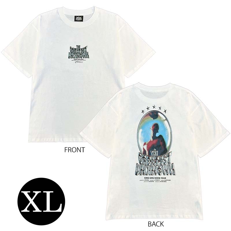 2回目受付］THE GREATEST UNKNOWN TEE （XL）【WHITE】 : King Gnu