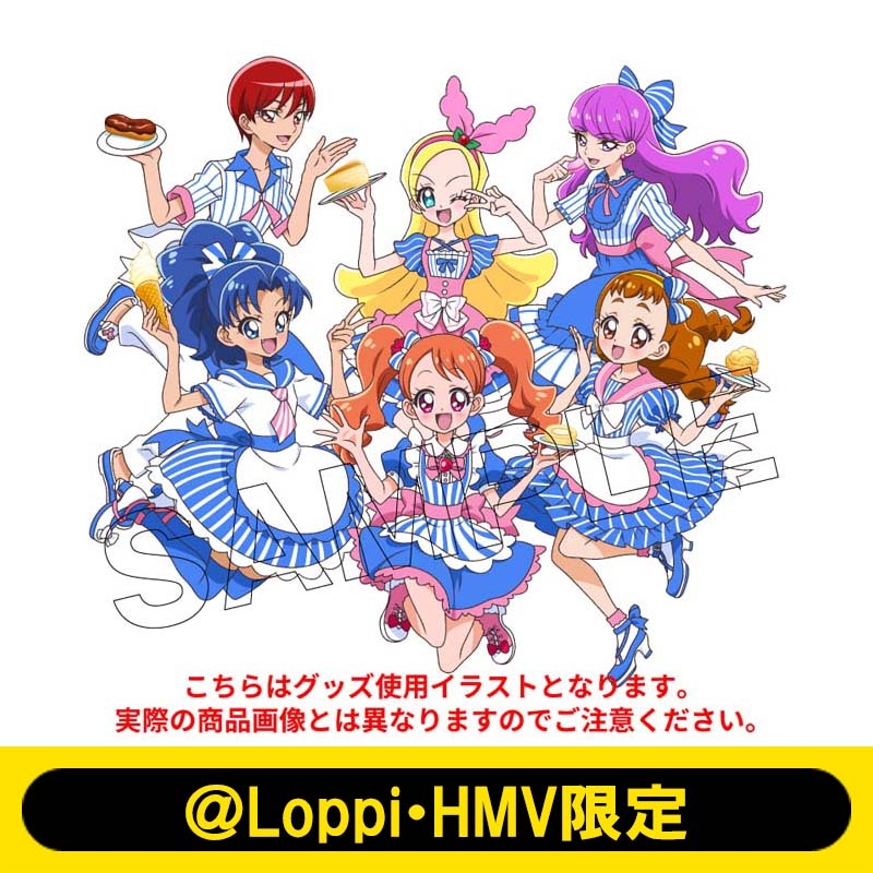 アクリルスタンド オーロラ缶バッジ プリキュア 菓彩あまね キュア