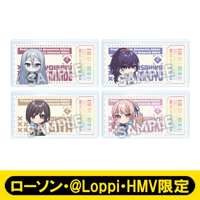 アクリルバッジセット（25時、ナイトコードで。）【ローソン・@Loppi