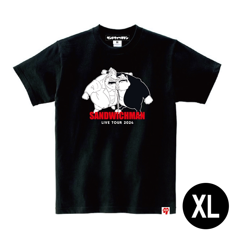 2024ツアーTシャツ（ブラック）XL : サンドウィッチマン | HMV&BOOKS
