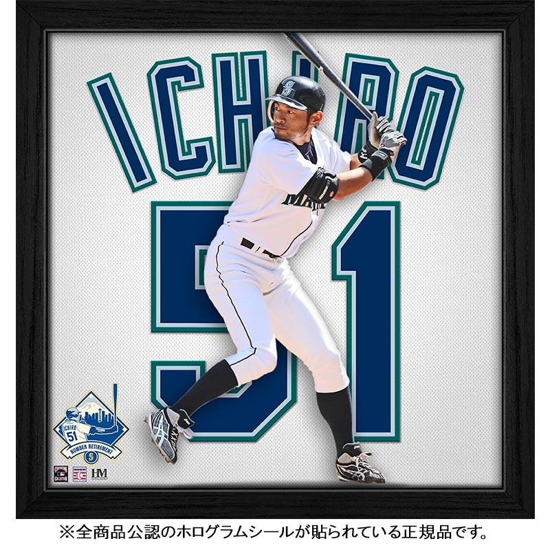 激レア正規品】イチロー 殿堂入り・永久欠番記念ユニフォーム