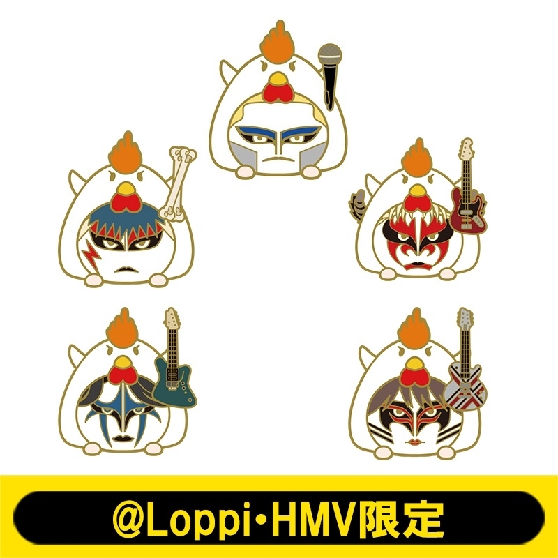 魔針章（ピンバッジ）セット【@Loppi・HMV限定】 : 聖飢魔II