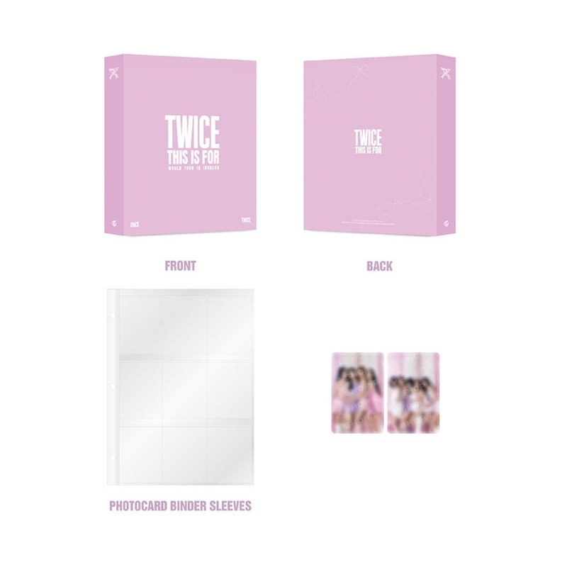 Twice フォトバインダー photo binder book TWICE 公式グッズ