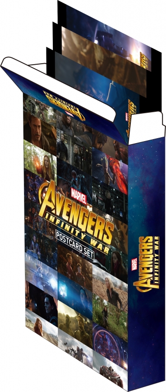 MARVELポストカード35種類＋MARVELバッチ MARVELポストカード35種類
