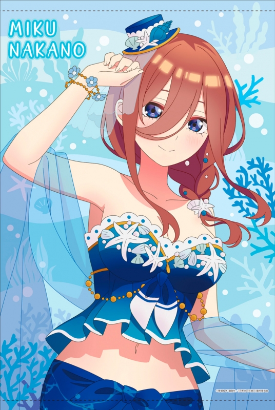 同人手描きイラスト ごと嫁 中野三玖 B5 水彩