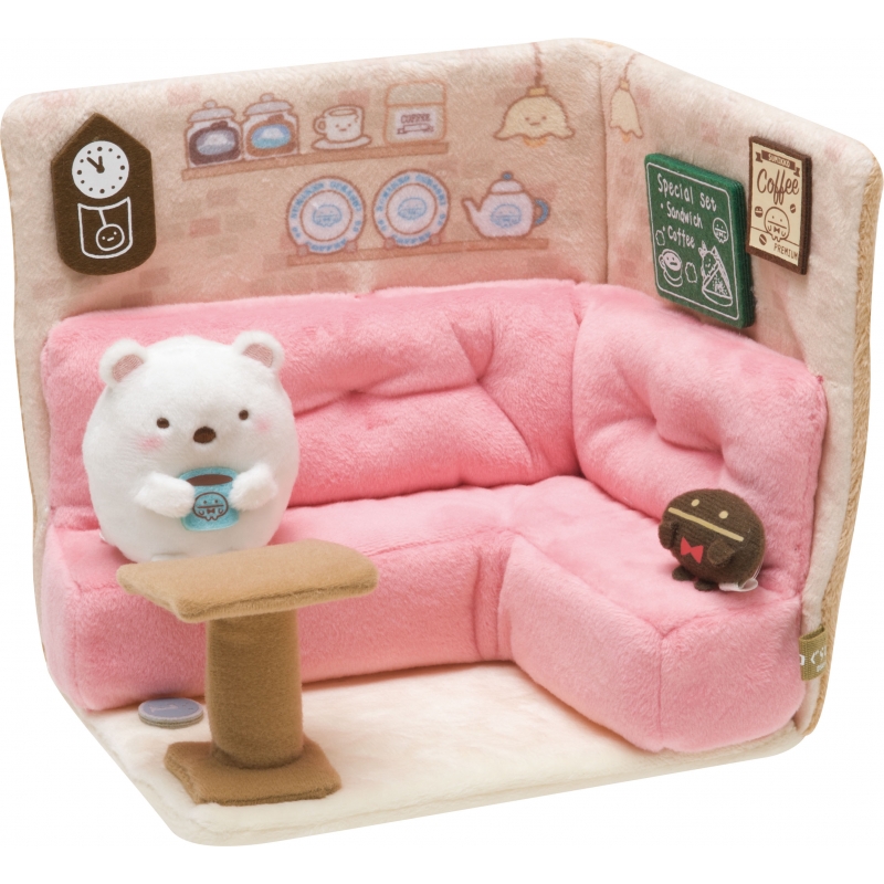 すみっコぐらし POP UP SHOP ようちえん シーンぬいぐるみ バス すみっコ