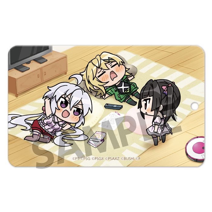 戦姫絶唱シンフォギアXD パスケース クリス & 調 & 切歌 : 戦姫絶唱