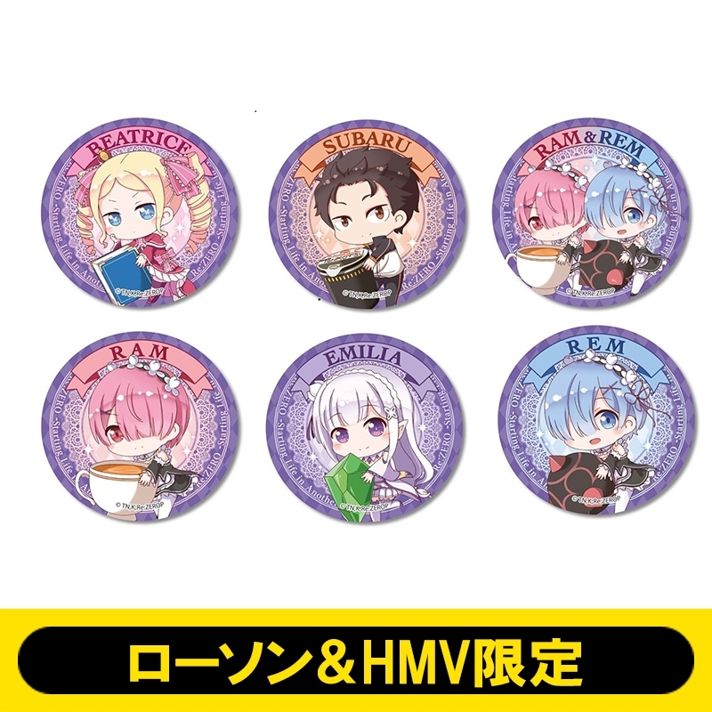 希少 リゼロ Re:ゼロから始める異世界生活 缶バッジ カラオケの鉄人