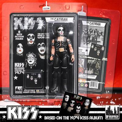 KISS レトロ8インチフィギュアシリーズ2（4体セット） : KISS