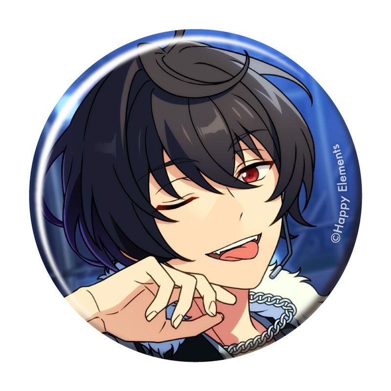 あんスタ フィーチャー2 缶バッジ 2022winter idol 鳴上嵐 あんスタ