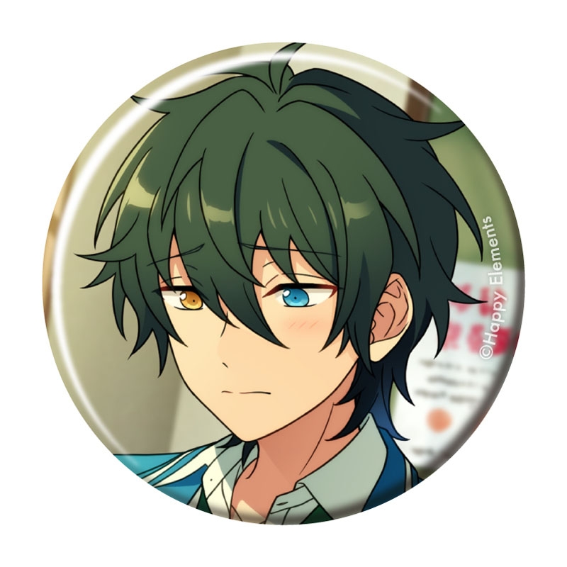 あんスタ 巴日和 缶バッジ F2 開花前 フィーチャー casual あんスタ