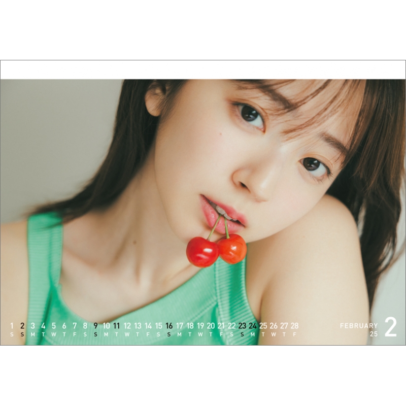 鈴木愛理 4月始まり / 2024年卓上カレンダー : Airi Suzuki